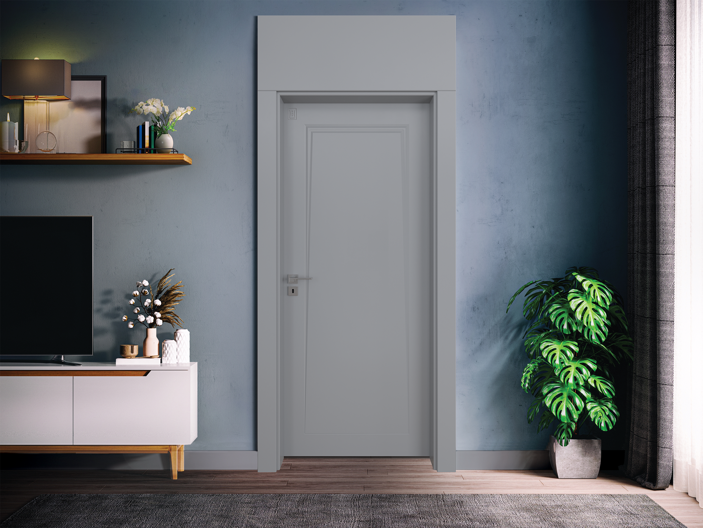 BY-156 Porte intérieure Laqué